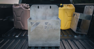 Jerry Can Bracket for Toyota Tacoma. Taco Jerry. Carry extra fuel or water in your truck. 2nd Gen and 3rd Gen Tacoma.